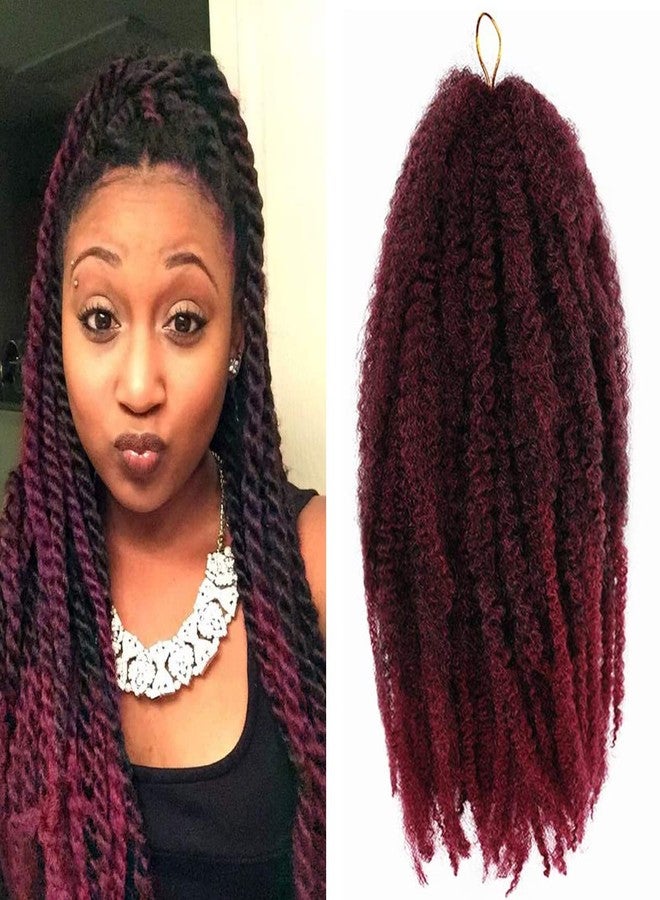 BAISAI 3 Pack Marley Braiding Hair Tbug Marley Twists Hair 18 Inch Long Afro Kinky Marley Hair for Women Twists Crochet Hair(Tbug#) - Image 1